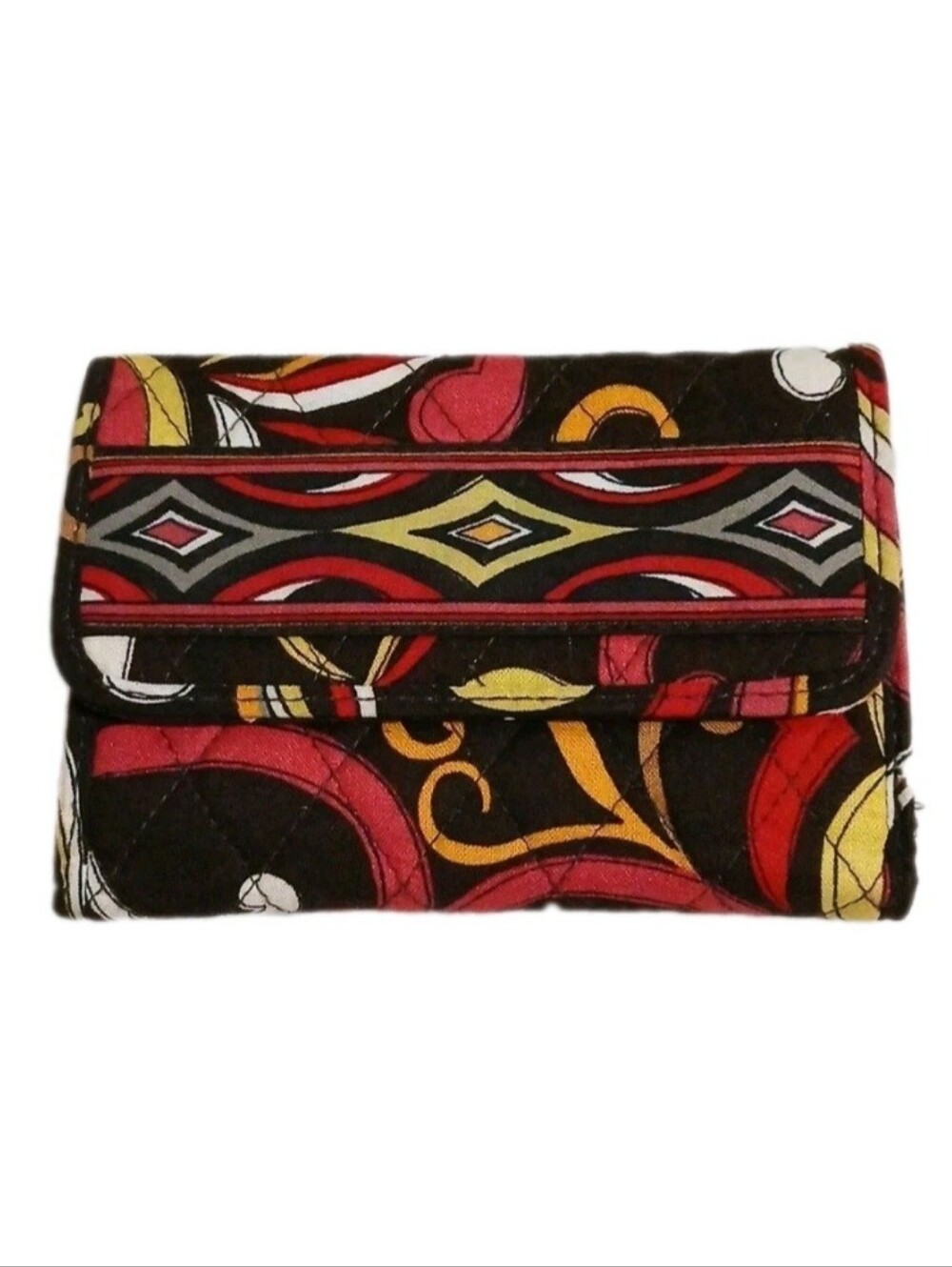 Vera Bradley Puccini Wallet Retired Print Excellent Condition